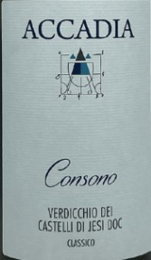 Consono Verdicchio dei Castelli di Jesi Classico