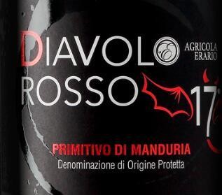 'Diavolo Rosso' Primitivo di Manduria