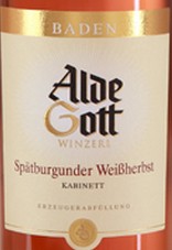 Spatburgunder Weissherbst Rose Kabinett