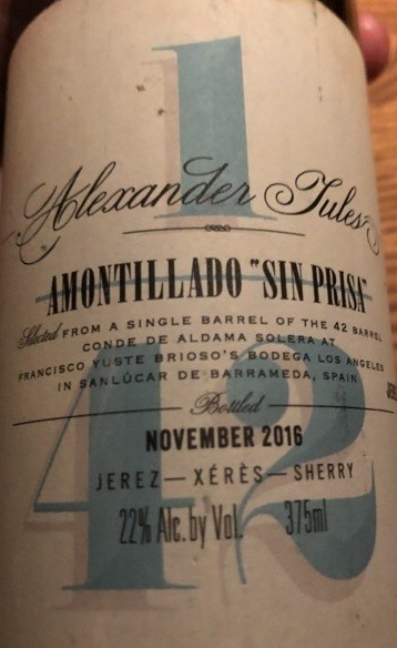 Amontillado Sin Prisa 1/42