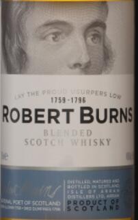 Burns Blend Scotch Whisky
