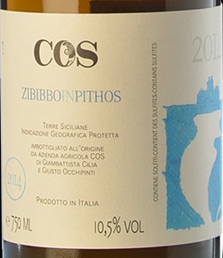 Cos Zibibbo In Pithos Terre Siciliane IGT