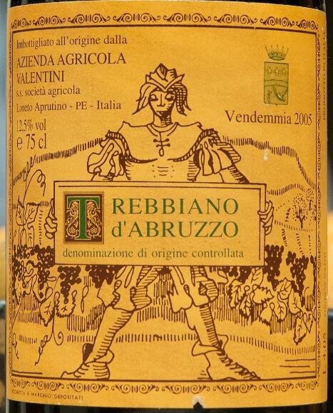 Valentini Trebbiano d'Abruzzo