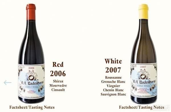 Wines 'A.A. Badenhorst' Red Blend