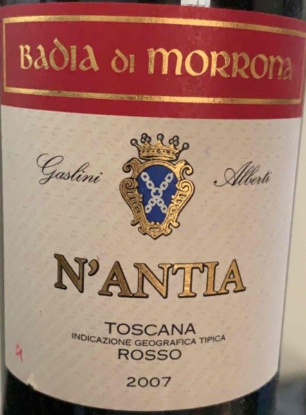 Morrona N'Antia Toscana IGT