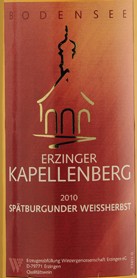 Spatburgunder Weibherbst Erzinger Kapellenberg Bodensee