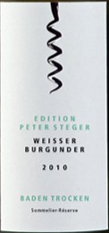 Weiber Burgunder Edition Peter Steger Trocken