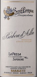 Sergio Barale La Preda Barbera d'Alba Superiore