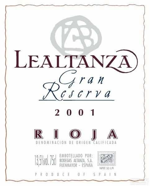 Lealtanza Gran Reserva