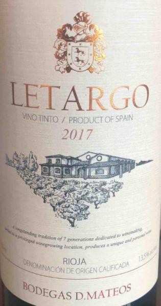 Mateos Letargo Tinto