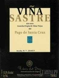 Sastre Vina Sastre Pago de Santa Cruz
