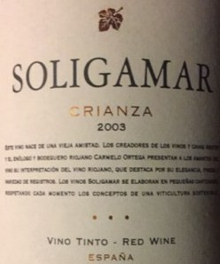 Ezquerro Soligamar Crianza