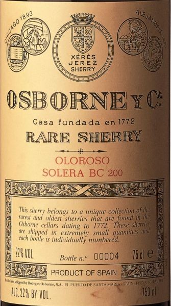 Solera India Oloroso Sherry