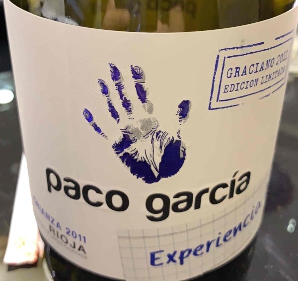 Garcia Experiencia 2 Graciano Crianza