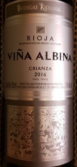 Vina Albina Crianza