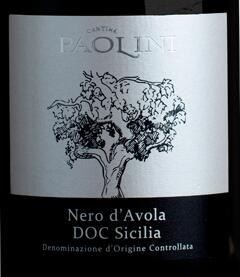 Nero d’Avola Sicilia DOC