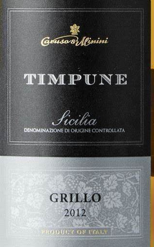 Minini Timpune Grillo Sicilia IGT