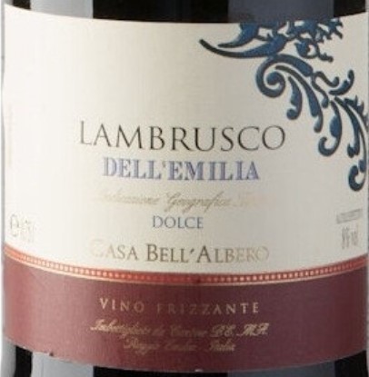Lambrusco Dell'Emilia Dolce IGT