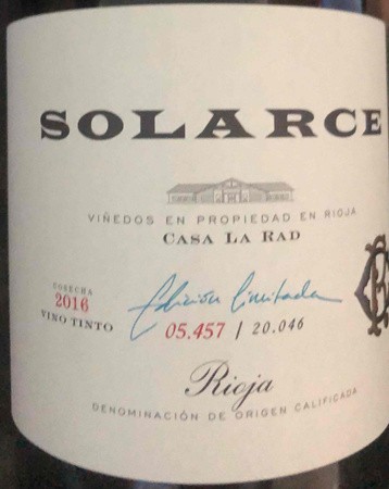 Rad Solarce Tinto