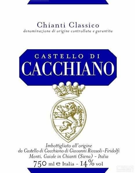 Cacchiano Chianti Classico DOCG