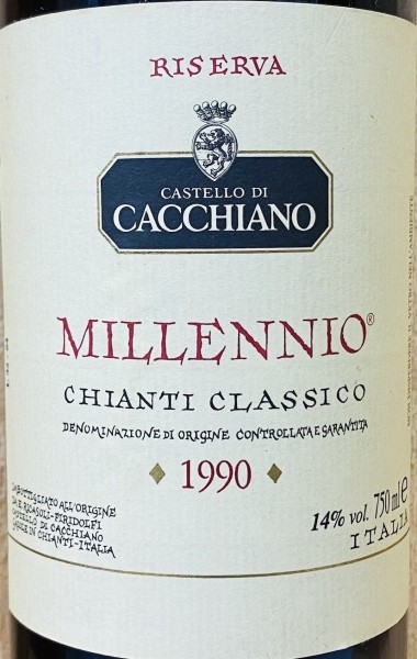 Cacchiano Millennio Riserva Chianti Classico DOCG