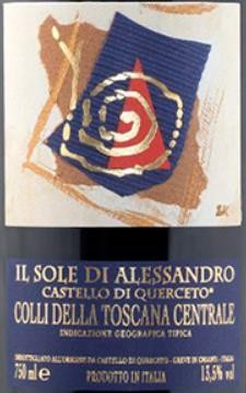 Querceto Il Sole di Alessandro Colli della Toscana Centrale IGT