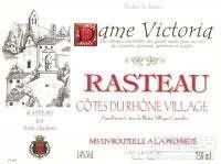 Rasteau Cotes Du Rhone Villages 'Dame Victoria' Rouge