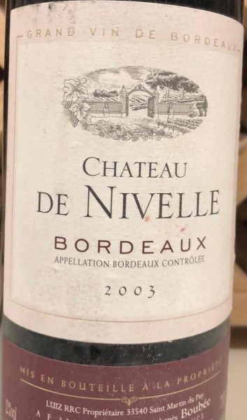 Sauveterre Chateau de Nivelle