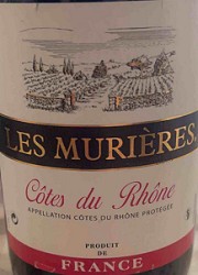Coteaux de Visan Les Murieres Rouge