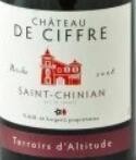 Ciffre Saint-Chinian Terroirs d'Altitude Saint-Chinian