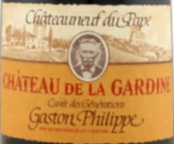 la Gardine Cuvee des Generations Gaston Philippe